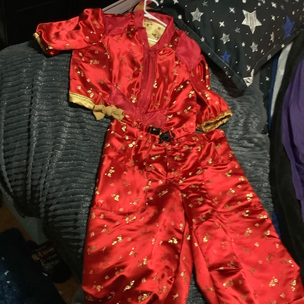 Handmade Red/Gold Jacket Inspired by CL @ MAMA ‘15